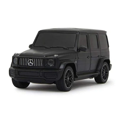 Imagen de JAMARA Mercedes AMG G63 405191 1:24 2,4 GHz Licencia Oficial, hasta 1 Hora de Tiempo conducción a Aproximadamente 9 km/h, Detalles Perfectamente reproducidos, Acabado, Color Negro