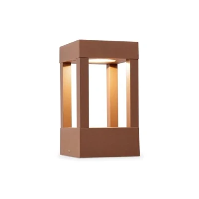 Imagen de FARO BARCELONA 70756 Agra Baliza (Bombilla incluida) LED, 5W, Aluminio inyectado y Cristal Transparente