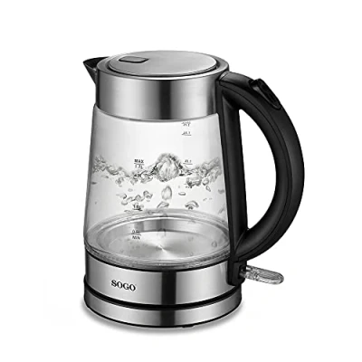 Imagen de SOGO HERVIDOR DE AGUA INALÁMBRICO 1,7L 2200W STRIX CONTROL (SS 5797)
