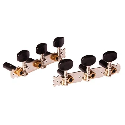 Imagen de ORTEGA Classic Tuning Machines Negro/Plata, OTM STUDENT