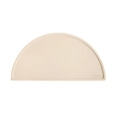 Imagen de Mushie Mantel Individual de Silicona para Niños Tapete Resistente a Las Manchas y Apto Lavavajillas Diseño Antideslizante Accesorio Durable Pequeños Niñas Shifting Sand