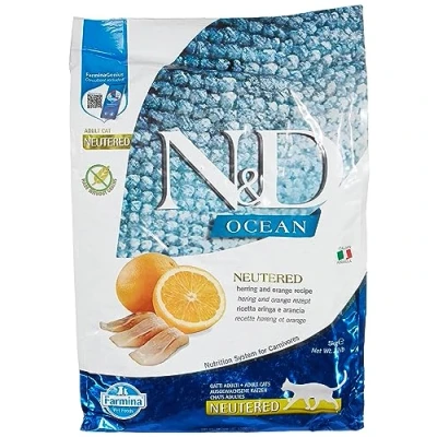 Imagen de FARMINA ND Cat Ocean NEUTERED 5KG