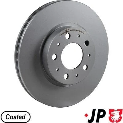 Imagen de JP GROUP 4963100400 Disco de freno Eje delantero 280 26 5 ventilado revestido VOLVO: 850 Berlina, S70, C70 I Coupé