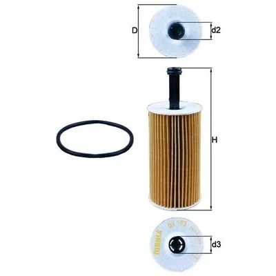Imagen de Knecht OX 193D filtro de aceite