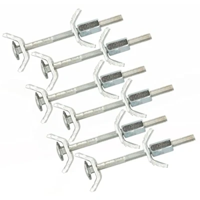 Imagen de KOTARBAU® 6 x Conector para encimeras 65 mm, muebles, Junta de encimera cocina,Tornillos montaje Herraje montaje, Conectores acero inoxidable, unidades