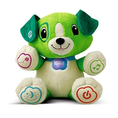 Imagen de Leapfrog My PAL Scout, Plush Pre School Learning Toy with Personalisation, Songs, Puppy Phrases and Lullabies, Suitable for 6 Months 1, 2, 3 Year Old Boys Girls
