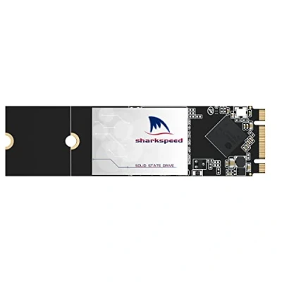 Imagen de S SHARKSPEED SSD M.2 2280 4TB NGFF 3D NAND (22x80mm) SATA III Disco Duro sólido Interno de Estado para PC y portátil(4TB, 2280)