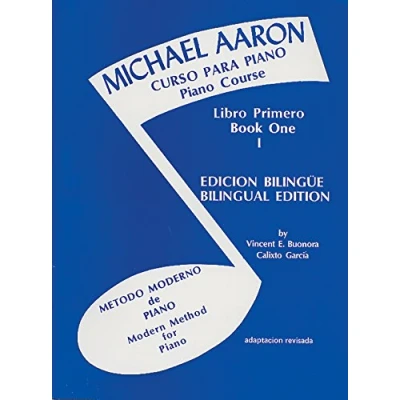 Imagen de Curso Para Piano, Book 1: Michael Aaron Piano Course Spanish &amp; English Edition
