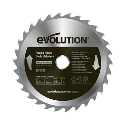 Imagen de Evolution GW210TCT 30CS Hoja de madera general 210 mm 30T