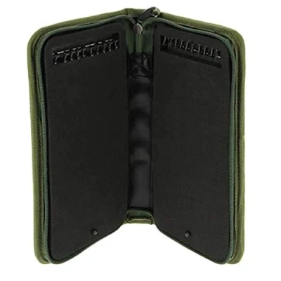 Imagen de NGT Cartera rígida Unisex con alfileres, Color Verde, Talla única