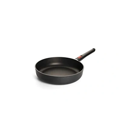 Imagen de Woll Eco Lite Sartén alta (inductiva, diámetro de 28 cm, 7 cm alto, con mango extraíble, apta para todo tipo fuegos, aluminio fundido 100% reciclado), color negro