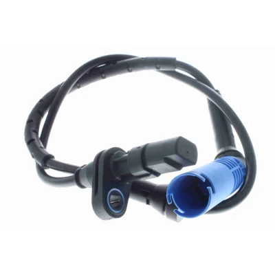 Imagen de VEMO V20 72 0484 Sensor de ABS Eje delantero, izquierda, derecha con cable para vehículos Hall 2 640 690 12 Azul BMW: X5