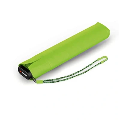 Imagen de Knirps Paraguas Ultra US.050 Slim Manual ligero y plano Resistente a las tormentas al viento 21 cm, verde neón, small