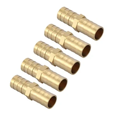 Imagen de Conexión de manguera latón tubo 2 vías púas Conector unión 6/8/10/12/14/16/20 mm(10mm)
