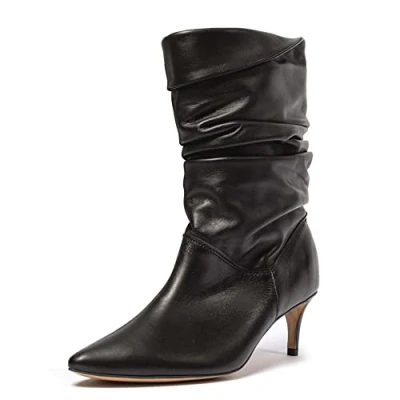 Imagen de L37 HANDMADE SHOES Electricity, Botas de Moda Mujer, Negro, 35 EU