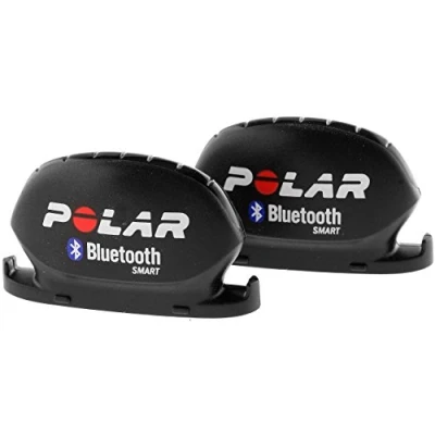 Imagen de Polar 91053157 Velocidad y Sensor de cadencia, Bluetooth Smart, Unisex, Negro, 2 Unidades