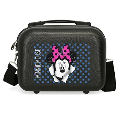 Imagen de Disney Minnie Sunny Day Neceser ABS Adaptable, Niñas, Negro,