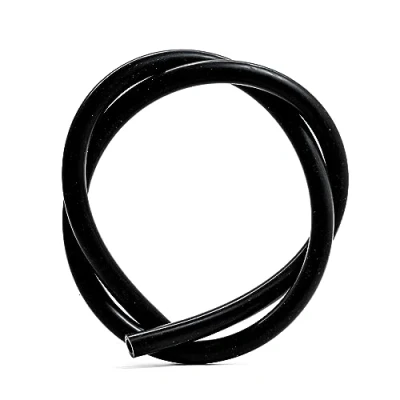 Imagen de Manguito Silicona de vacio 6mm Negro por Metro