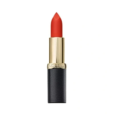 Imagen de L&#039;Oréal Paris Barra de Labios Color Riche Mate Pintalabios, Rojo 358 Lava