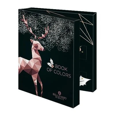 Imagen de Boulevard de Beauté Esmalte uñas, calendario Adviento, libro colores, para diseñar y pintar uñas