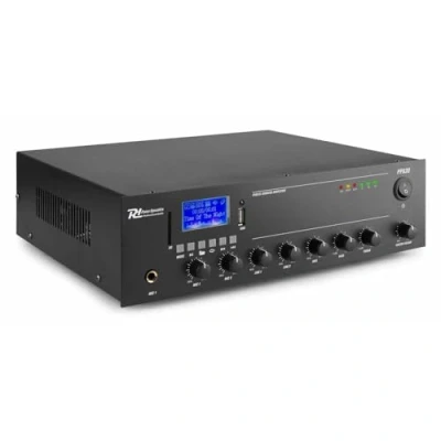 Imagen de Power Dynamics PPA30 Amplificador de 100V y 30W con Bluetooth Reproductor mp3