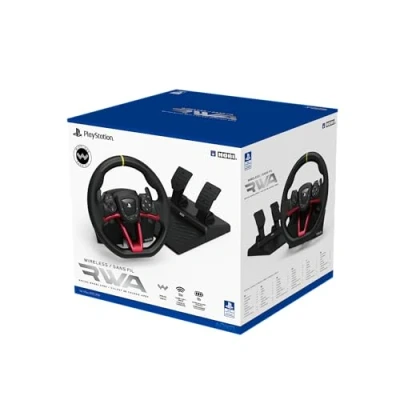 Imagen de HORI Wireless Racing Wheel Apex for PlayStation 5, 4 and Windows 11/10