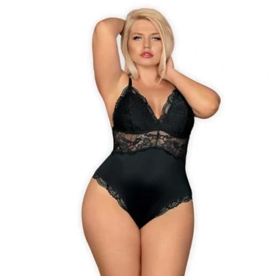 Imagen de Obsessive Body De Cuerpo Entero Angela Negro Lenceria Sexy