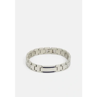 Imagen de Tommy Hilfiger Parker Pulsera silvercoloured/blue, Hombre, Talla: One Size, Silver coloured/blue