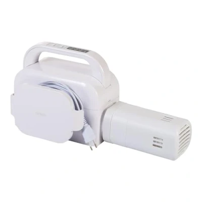 Imagen de Iris Ohyama, Calentador y secador de manta eléctrico 2 en 1, 490W, Manguera extensible, 3 ajustes del temporizador, Para ropa cama, mantas Bed Warmer BW C1 Blanco