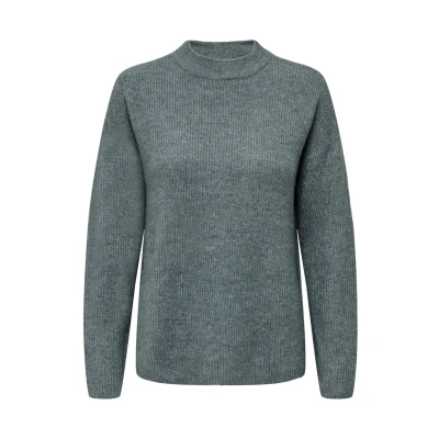 Imagen de ONLY Camilla Oneck L/S Jersey de punto, Mujer, Talla: XL, Balsam green