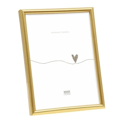 Imagen de Deknudt Frames S011A4 18.0X24.0 Marco de Fotos (Resina, 25 x 19 1,75 cm), Color Dorado