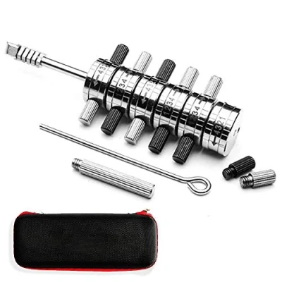 Imagen de Loboo Idea Pick Pick/Decodificador de Ford Tibbe Premium con funda piel, lector 6 cilindros