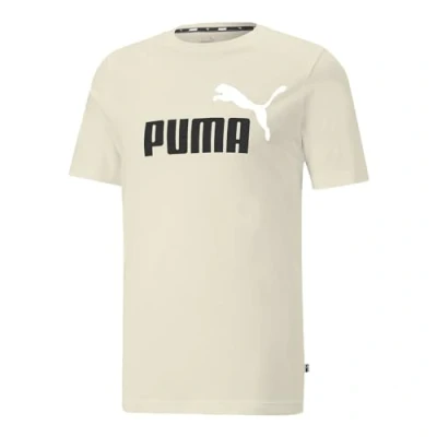 Imagen de Puma LOGO TEE Camiseta estampada, Hombre, Talla: Small, Alpine snow