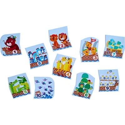 Imagen de HABA 306446 Juguete para el Baño Puzzle de Números, Juego Agua. Más 18 Meses