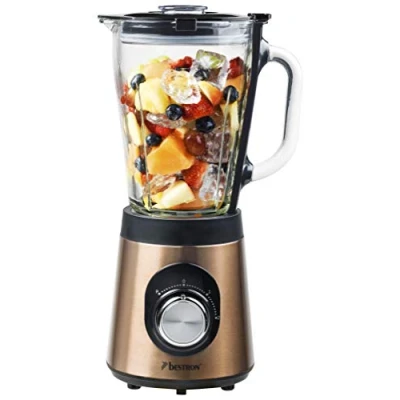 Imagen de Bestron Colección Copper Batidora, 500 W, 1.5 litros, Plástico, Cobre