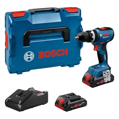 Imagen de Bosch Professional 18V System atornillador a batería GSB 65 (motor Brushless sin escobillas, longitud del cabezal 175, 2 baterías ProCORE18V 4.0Ah, 82AC, L Case)