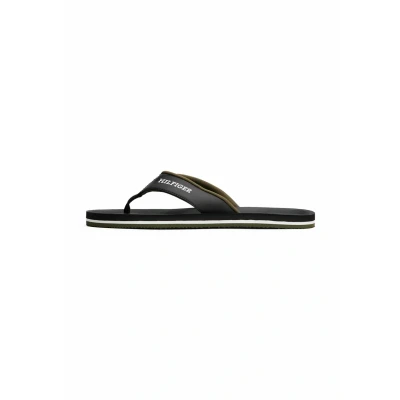 Imagen de TOMMY Hilfiger Padded Comfort B Sandal FM0FM05440, Chanclas Hombre, Black (Black), 41 EU