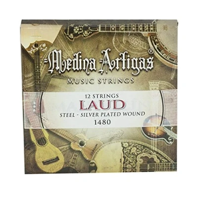 Imagen de Ortola 6917 099 Juego cuerdas laud acero 1480 medina artigas, color estándar