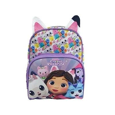 Imagen de Gabby Mochila, Preescolar, Material Escolar, Backpack, Bolso Infantil, Color Morado, Producto Oficial (CyP Brands)