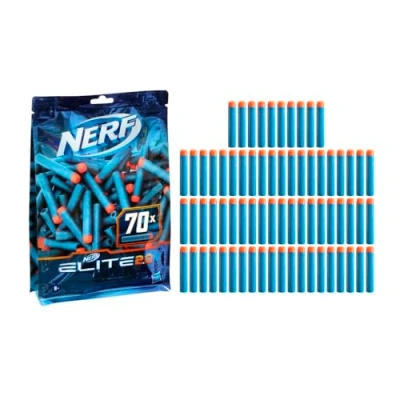 Imagen de Nerf Elite 2.0 Set de 70 Dardos Repuesto Oficiales Compatibles con Todos los lanzadores