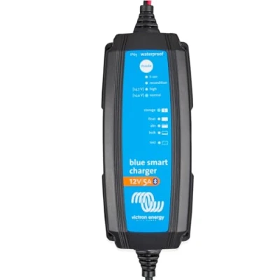Imagen de Victron Energy Blue Smart IP65 12 Voltios 5 amperios 230V, Cargador de Batería, Bluetooth (CEE 7/17)