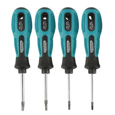 Imagen de Juego de destornilladores triangulares 4 piezas Herramienta mano multifuncional precisión magnéticos para electrodomésticos