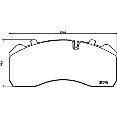Imagen de TEXTAR PRO 92203003 Disco de freno SSANGYONG: Rodius I