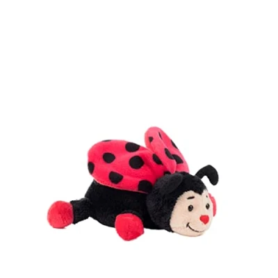Imagen de Schäfer Peluche de Mariquita Bolle, Color Rojo/Negro, 11 cm (Rudolf Collection Schaffer_4340)