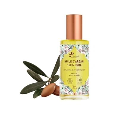 Imagen de Fleurance Nature Aceite de Argan Bio 50ml 100% Puro y Cuidado Facial, Corporal Capilar 24182