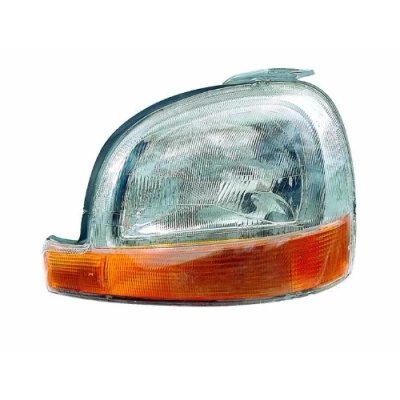 Imagen de PRASCO RN9164823 Faros derecha H4 amarillo naranja con luz intermitente para circulación por la sin servomotor reg. alcance luces