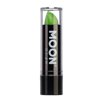 Imagen de Moon Glow Lápiz labial con brillo UV de neón color brillante Brilla bajo los rayos Verde 1 Unidad (Paquete 1)