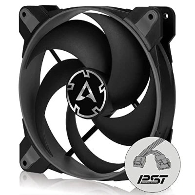 Imagen de ARCTIC BioniX P140 Ventilador PC 140mm, Fan Función de Compartimiento PWM PST, Optimizado para la Presión Estática, Enfriador, Sincronización RPM, 2001950 RPM Gris