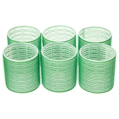 Imagen de Fripac Medis Le Coiffeur Rulos (6 unidades, diámetro de 60 mm), color verde