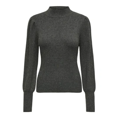 Imagen de ONLY Katia Highneck NOOS Jersey de punto, Mujer, Talla: Small, Dark grey melange